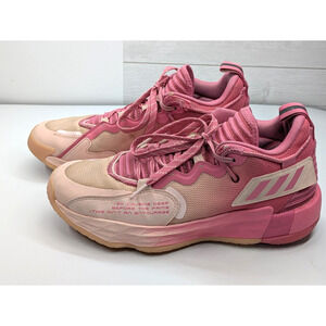 Men’s Dame 7 EXTPLY “DOLLA” Size 8.5 Pink Basketball Shoes